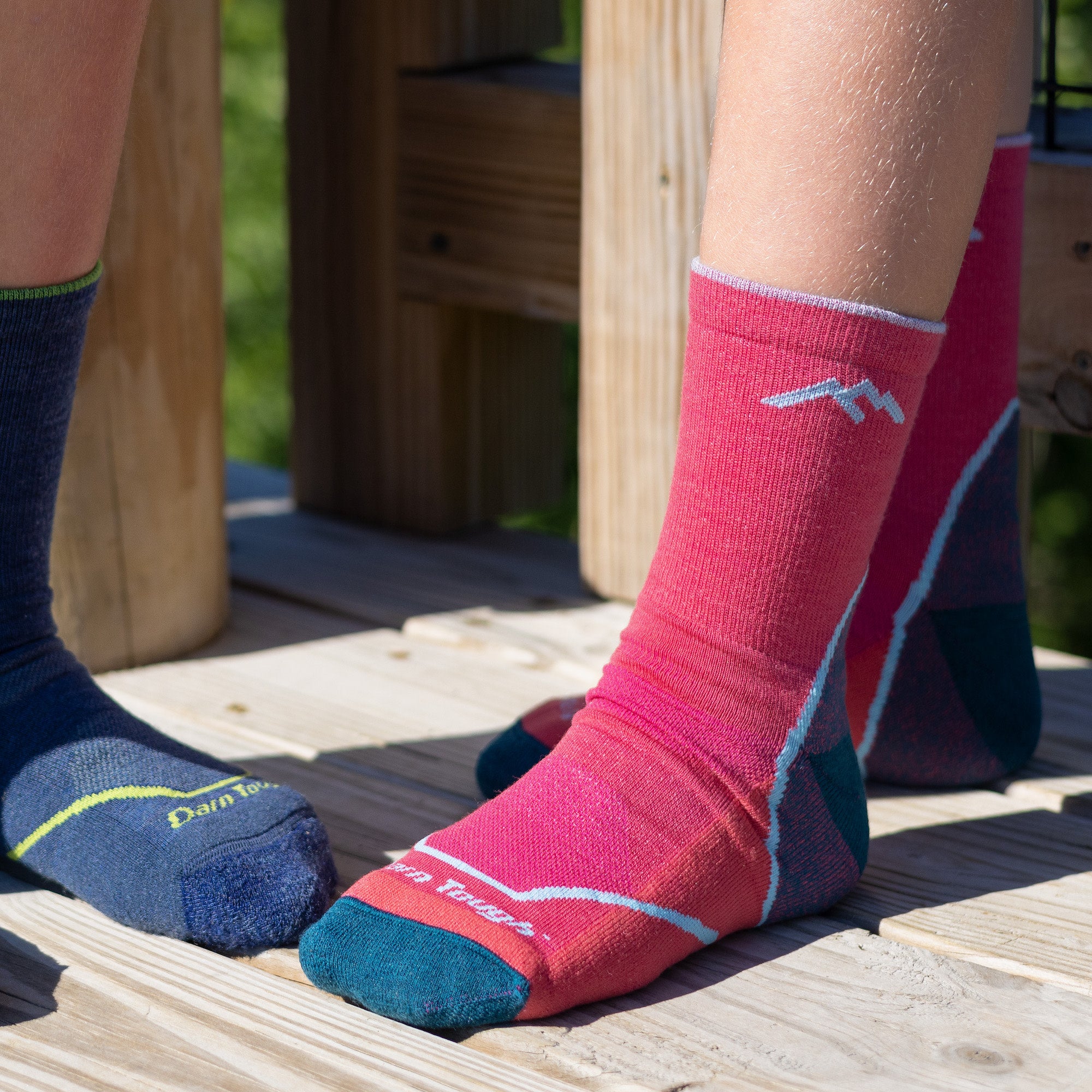 Kids Light Hiker Micro Crew Lightweight Hiking Socks - Image 8