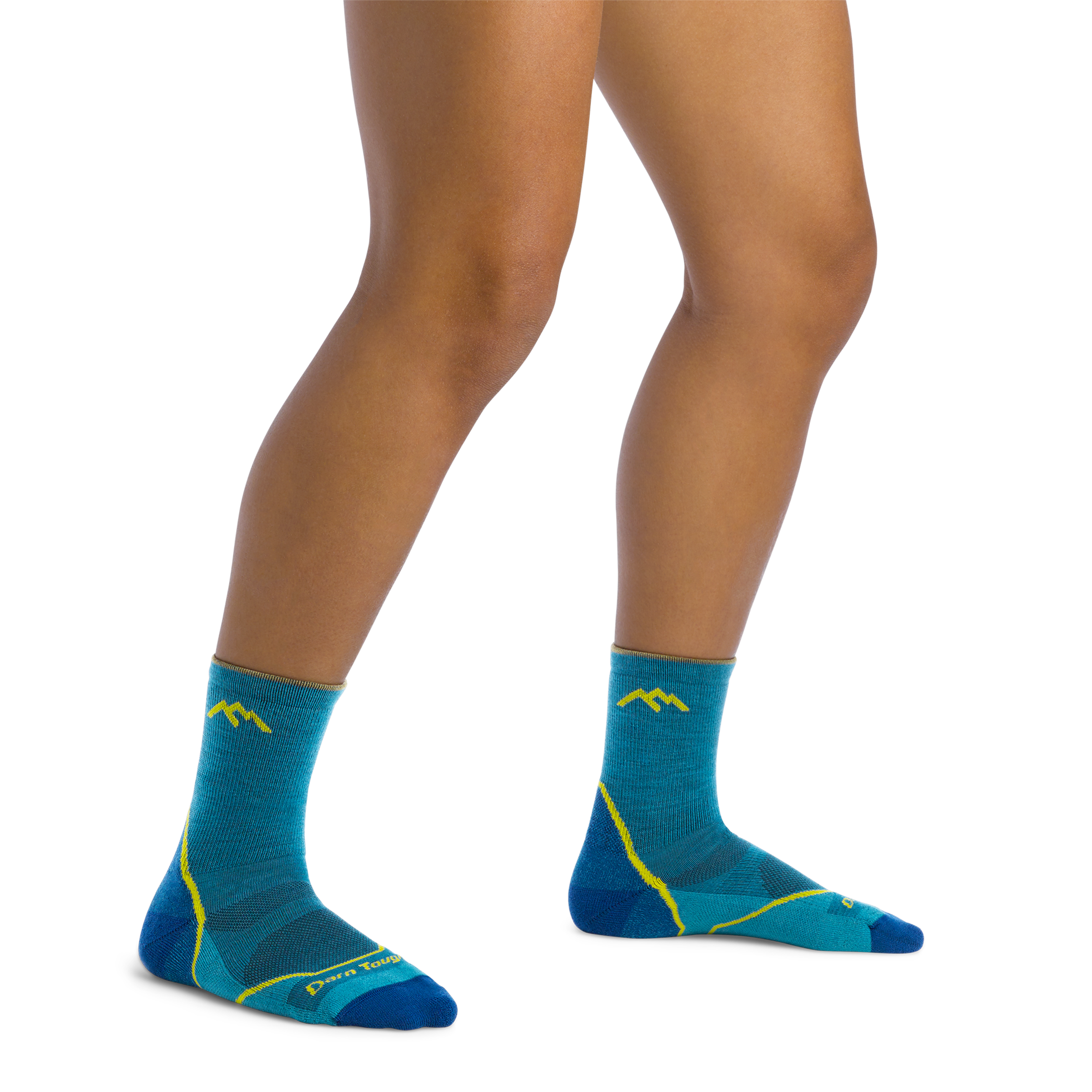 Kids Light Hiker Micro Crew Lightweight Hiking Socks - Image 7