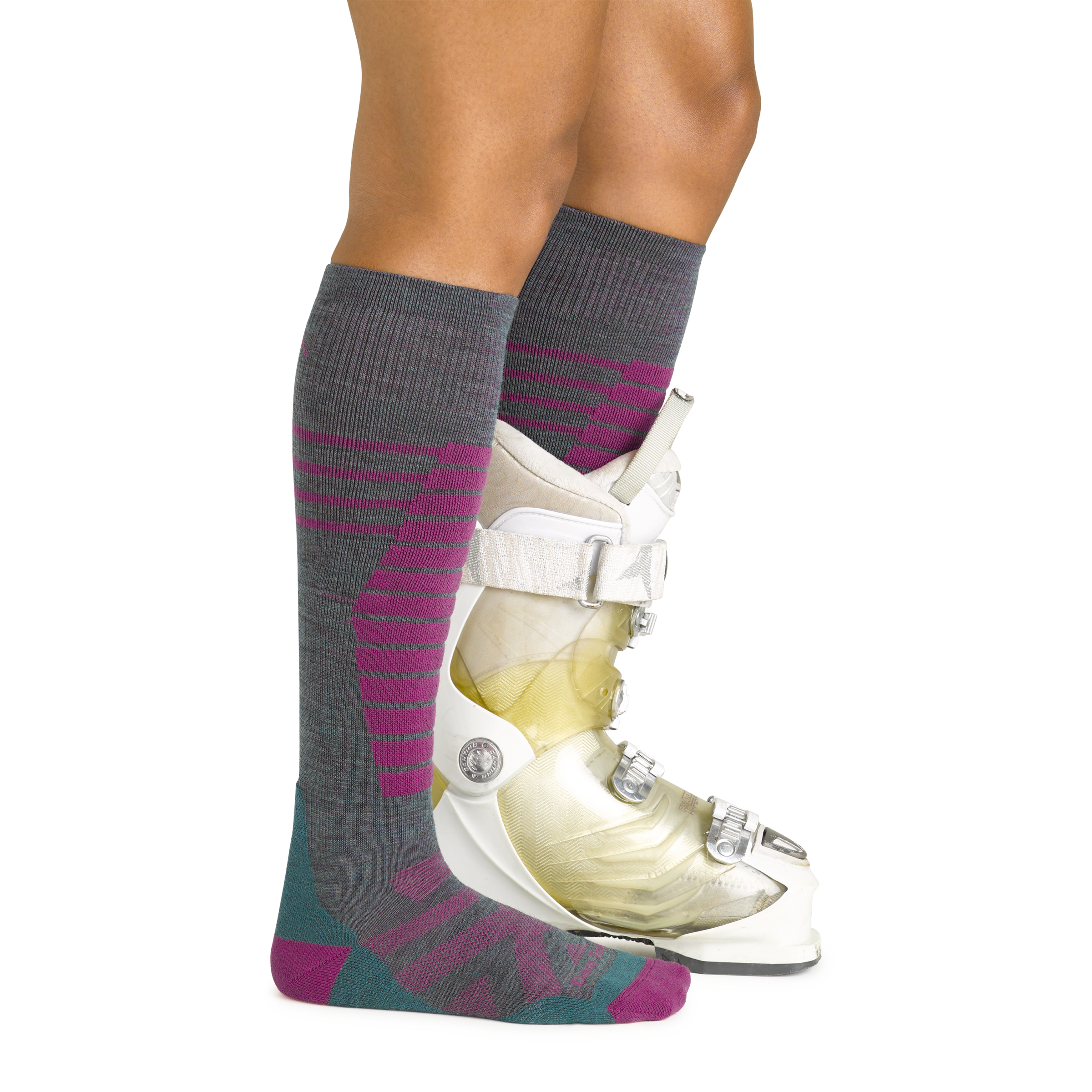 Women's Edge Over-the-Calf Midweight Ski & Snowboard Sock-Last Chance - Image 3