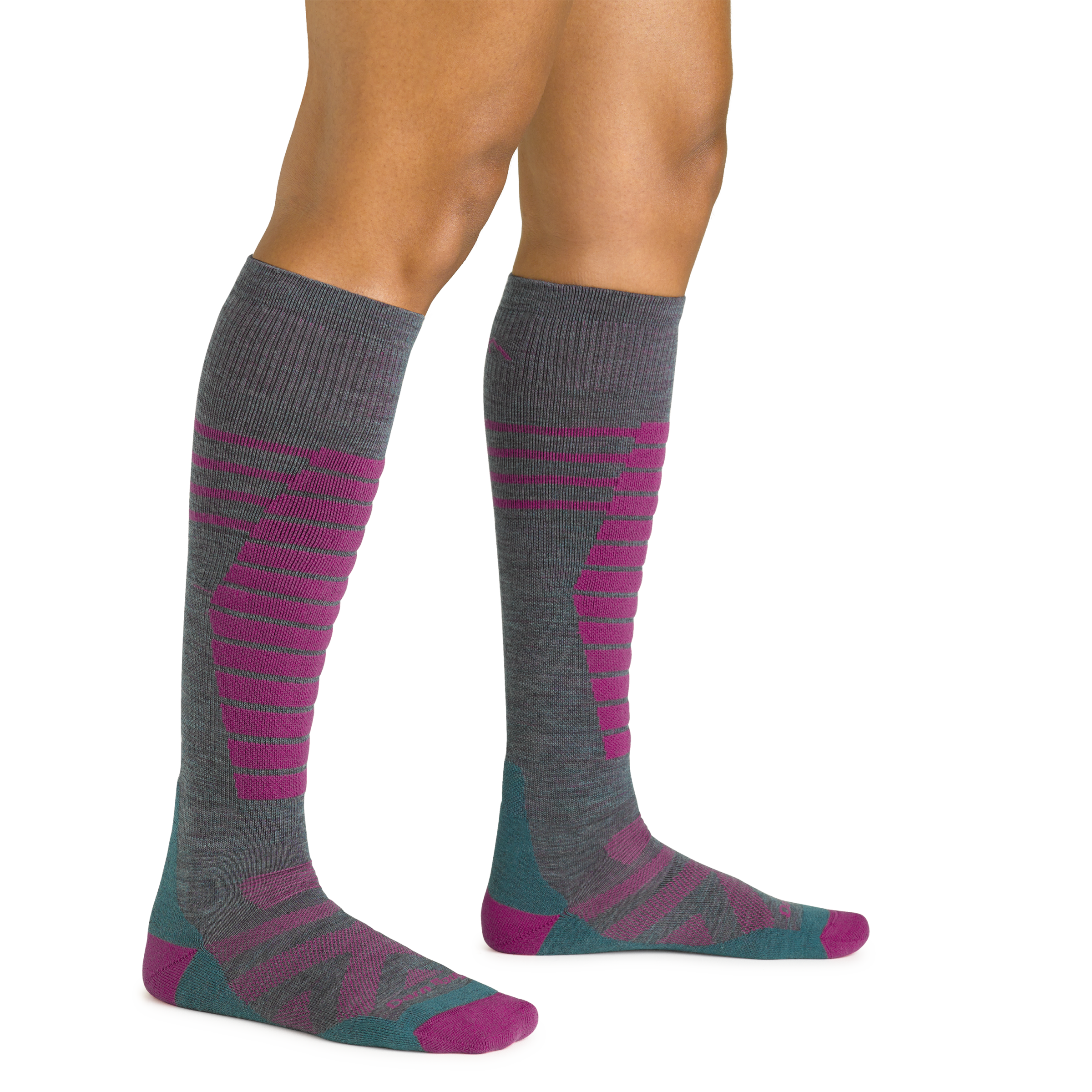 Women's Edge Over-the-Calf Midweight Ski & Snowboard Sock-Last Chance - Image 2
