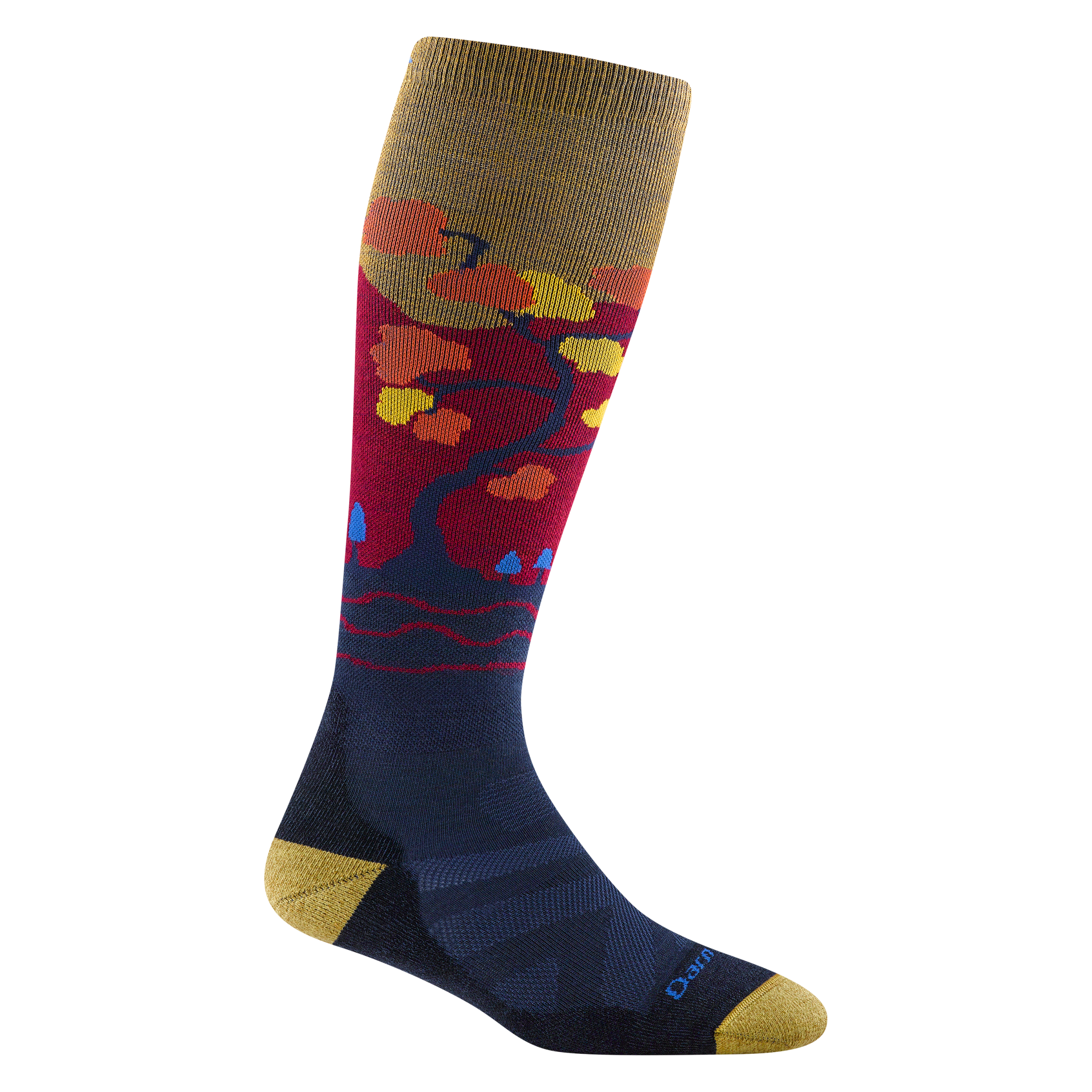 Women's Enchanted Over-the-Calf Midweight Ski & Snowboard Socks- Last Chance - Image 2