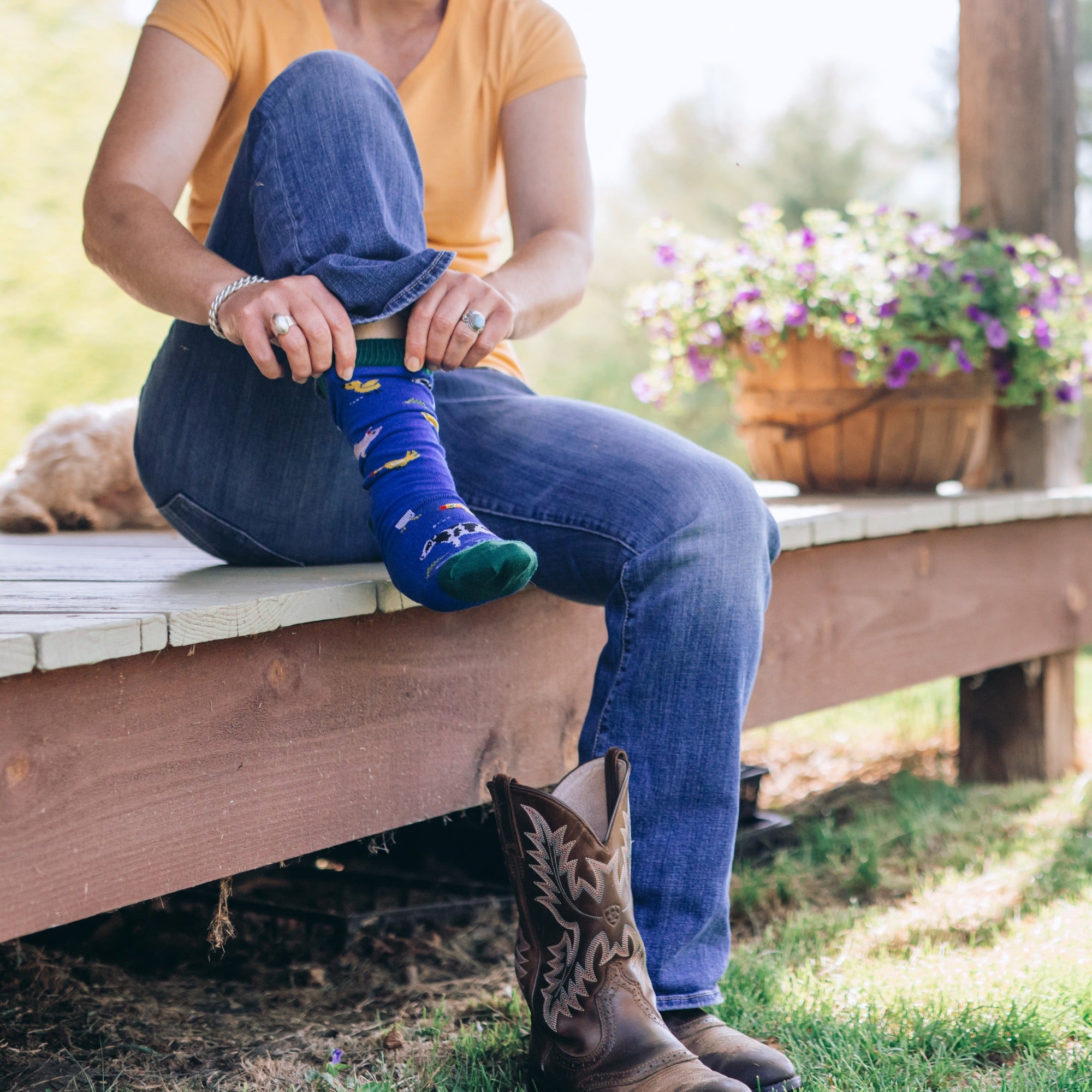 Barnyard Crew Lightweight Lifestyle Sock - Image 3